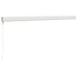 vidaXL Auvent rétractable anthracite 4x3 m tissu et aluminium