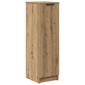 vidaXL Armoire à chaussures chêne artisanal bois d'ingénierie