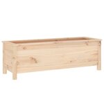 vidaXL Lit surélevé de jardin 119 5x40x39 cm bois de pin massif