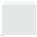 vidaXL Table basse avec lumières LED blanc bois d'ingénierie