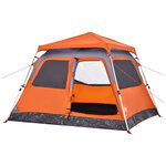 vidaXL Tente de camping à dôme 4 personnes libération rapide
