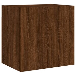 vidaXL Meuble TV mural chêne marron 40 5x30x40 cm bois d'ingénierie