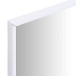 vidaXL Miroir Blanc 80x60 cm