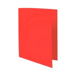 Paquet De 100 Chemises Forever® 170 À Bord Décalé - 24x32cm - Rouge - X 5 - Exacompta
