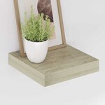 vidaXL Étagère flottante murale chêne 23x23 5x3 8 cm MDF