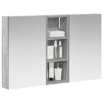 vidaXL Ensemble de Meubles de Salle de Bain 3 Pièces 80 x 10 5 x 50 cm