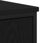 vidaXL Meuble sous-vasque de salle de bain Chêne noir 80 x 30 x 60 cm