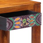 vidaXL Bureau 100x50x75 cm Bois d'acacia massif