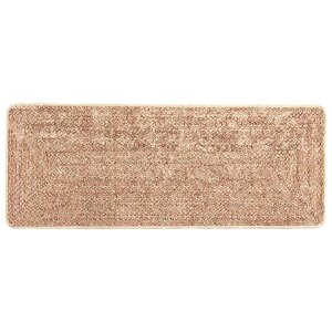 vidaXL Coureur de Tapis MARSA Jaune 80 x 200 cm Polyester et PVC