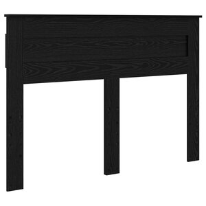 vidaXL Tête de lit Chêne noir 160 cm Bois d'ingénierie