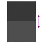 vidaXL Store enrouleur occultant largeur du tissu 85 7 cm polyester