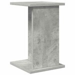 vidaXL Support de Plante 2 pièces Gris béton 25 x 25 5 x 40 5 cm