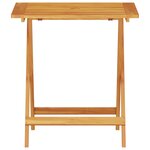 Ensemble de bistro pliant 3 pièces en bois d'acacia massif