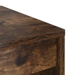 vidaXL Bureau Chêne fumé 60 x 40 x 76 cm Bois d'ingénierie