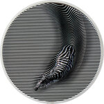 Monnaie ZEBRA Camouflage of Nature 3 Oz Silver Coin 20$ Palau 2023