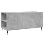 vidaXL Table basse gris béton 102x44 5x50 cm bois d'ingénierie