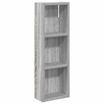 vidaXL Armoire murale de salle de bain Gris Sonoma 20 x 10 x 60 5 cm