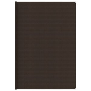 vidaXL Tapis de tente 400x500 cm Marron