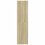vidaXL Garde-robe chêne sonoma 80x50x200 cm bois d'ingénierie