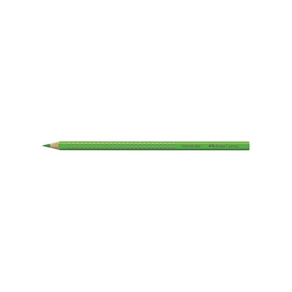 crayons couleur Colour GRIP  vert herbe FABER-CASTELL