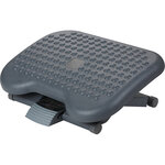 Q-connect repose-pieds - réglable premium - 46x34cm - Noir