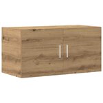 vidaXL Armoire murale chêne artisanal 80x39x40 cm bois d'ingénierie