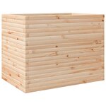 vidaXL Jardinière 90x60x68 5 cm bois de pin massif