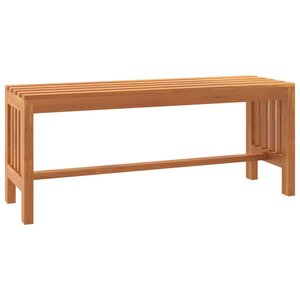 vidaXL Banc de jardin 110 cm bois massif d'eucalyptus