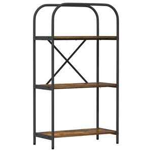 vidaXL Étagère Chêne fumé 60 x 30 x 109 cm Bois d'ingénierie