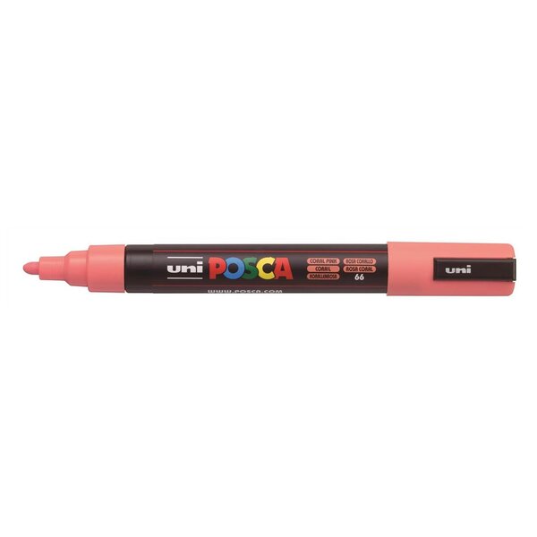 Marqueur PC5M pointe conique moyenne Corail x 6 POSCA