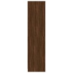 vidaXL Garde-robe chêne marron 100x50x200 cm bois d'ingénierie