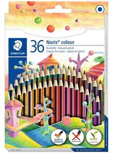 étui de 36 crayons de couleur Noris Colour STAEDTLER