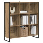 vidaXL Bibliothèque Chêne artisan 99 5 x 30 x 108 5 cm