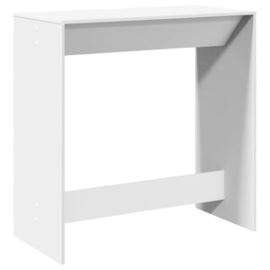 vidaXL Table de bar blanc 102x50x103 5 cm bois d'ingénierie