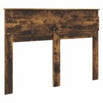 vidaXL Tête de lit Chêne fumé 150 cm Bois d'ingénierie