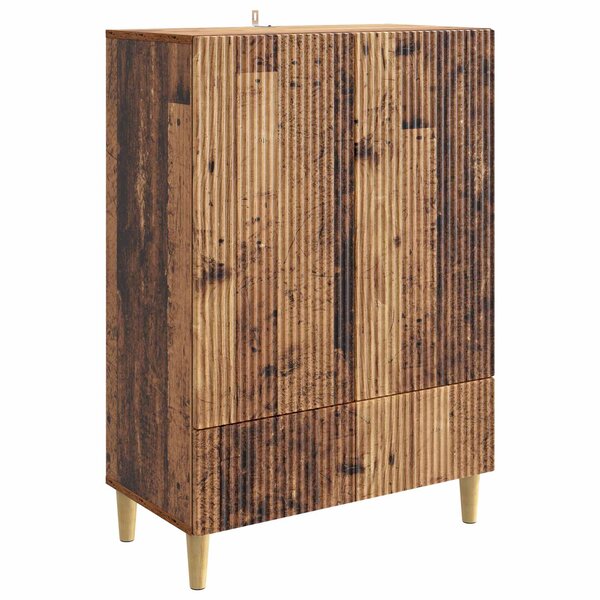 vidaXL Buffet Bois ancien 66 x 34 5 x 95 cm Bois d'ingénierie