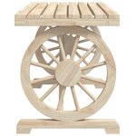 vidaXL Table de jardin 115x55x65 cm bois de sapin massif