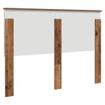 vidaXL Tête de lit Bois Ancien 160 cm Bois d'ingénierie