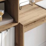 vidaXL Bureau chêne artisanal 90 x 40 x 76 cm Bois d'ingénierie