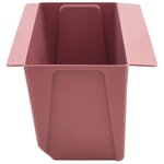 vidaXL Caisses à fleurs pour palettes Euro 12 pc Marron Polypropylène