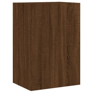 vidaXL Meuble TV mural chêne marron 40 5x30x60 cm bois d'ingénierie