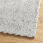vidaXL Tapis HUARTE à poils courts doux et lavable gris 240x340 cm