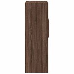vidaXL Buffet haut chêne marron 40x42 5x124 cm bois d'ingénierie