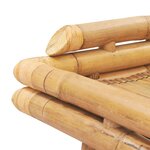 vidaXL Cadre de lit Bambou 200x200 cm