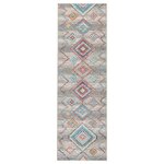 vidaXL Tapis ARBIZU intérieur extérieur design vintage 80x250 cm