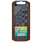 Wolfcraft jeu de forets à pierre 5 pièces 3-8 mm 7122000
