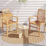 vidaXL Tapis ZIZUR Marron PP