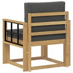 vidaXL 2 Pièce Ensemble de canapés d'extérieur Polyester