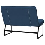 Banc banquette bleu 100 x 75 x 76 cm tissu 02_0010497