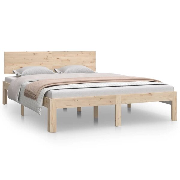 vidaXL Cadre de lit sans matelas 135x190 cm
